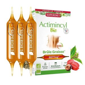 Liệu trình Detox đốt mỡ thừa Actimincyl BIO Brule Grasses Superdiet Pháp