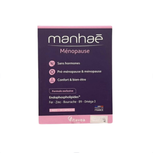 Manhae Menopause Viên Uống Nội Tiết Của Pháp – 30 Viên Hỗ Trợ Cân Bằng Nội Tiết Nữ